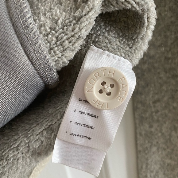 The North Face quarter-zip hoodie sweatshirt size small grey color - Picture 7 of 7